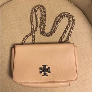 Tory Burch Pink Convertible Shoulder Bag